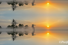 triple foggy sunrise - dreifach nebliger Sonnenaufgang