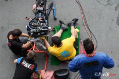 Operation am offenen Motor