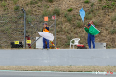 Abschiedsgrüße von den Streckenposten